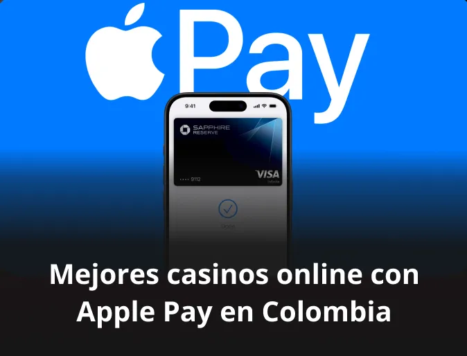Mejores casinos online con Apple Play en Colombia