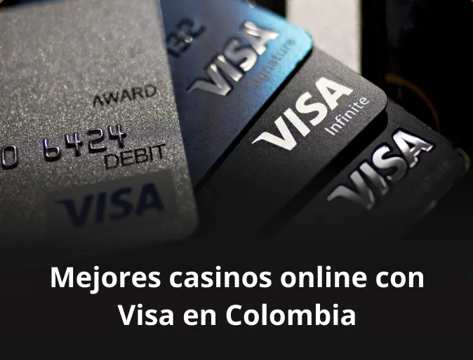 Mejores casinos online con Visa en Colombia